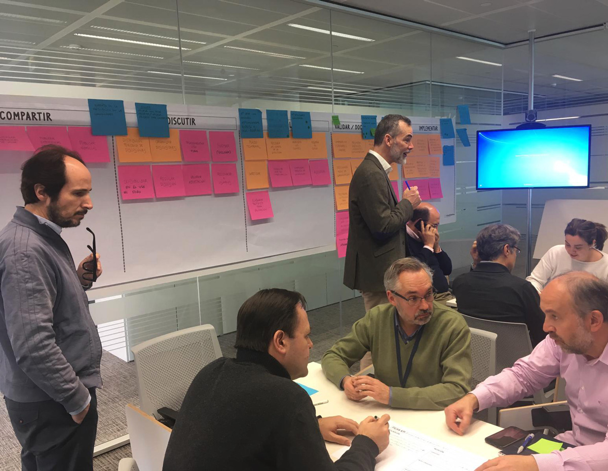 Trabajando de forma diferente - Mr-Change